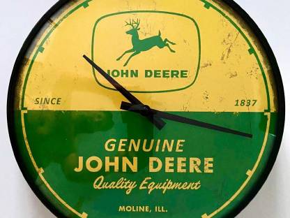 John Deere Wanduhr 31 cm