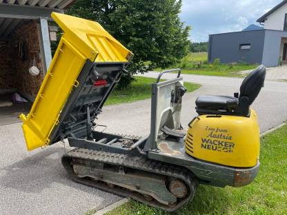 Dumper Wacker Neuson TD15, Raupendumper