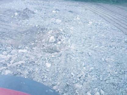 Bild 4:Steinfräsarbeit