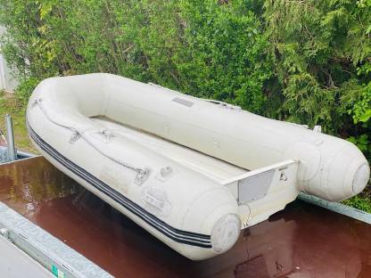 Schlauchboot RIB240 mit Festrumpfboden Ruderboot Fischerboot