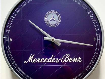 Wanduhr 31 cm Mercedes Benz