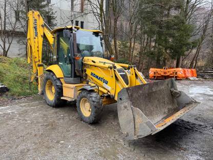 Komatsu WB97R Baggerlader