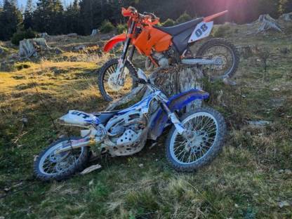 KTM 125 SX Motocross mit Zubehör