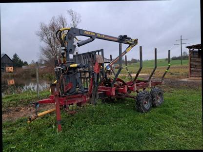 Rückewagen Holztransport