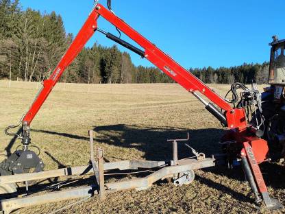 Verkaufe Forstkran Dreipunktkran