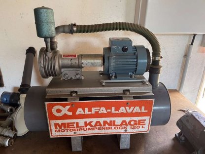 Melkmaschine Alfa Laval VP 9S