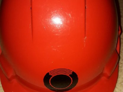 Bild 3:Forsthelm, Helmschale, Bauhelm