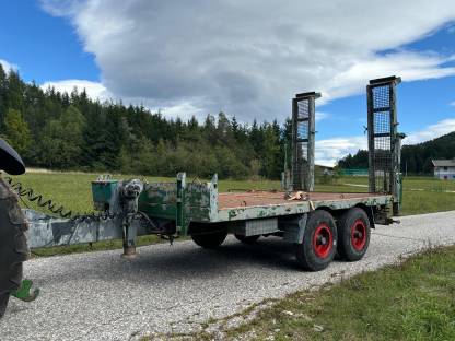 Tandemtieflader Schaller Fahrzeugbau