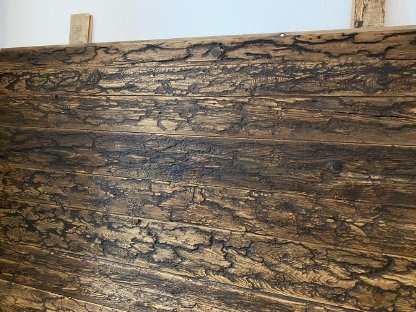 Bild 2:Handgemachte Schalung