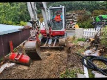 Bild 5:Baggerarbeiten