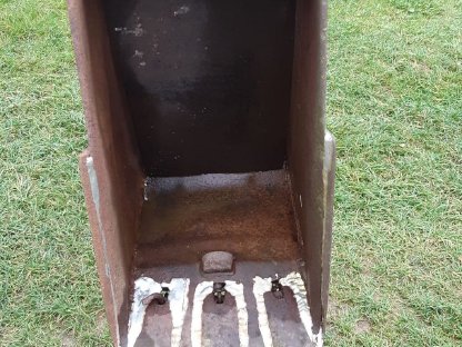 Bild 2:Selbstreinigende Baggerschaufel, Drainagenlöffel 40 cm