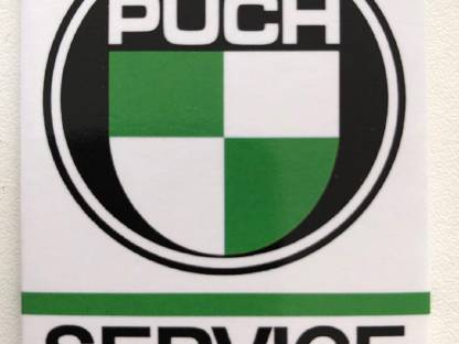 Puch Service Blechschild 30 x 20 cm