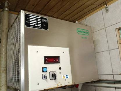 Bild 5:Westfalia Milchtank und Kühlung Jet 200