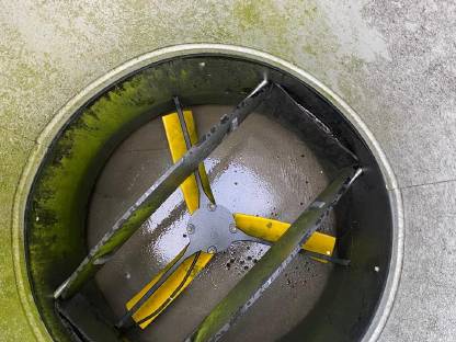 Bild 2:Lüftungsklappe mit Belimo-Stellmotor