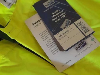 Bild 3:Fristads Kansas Hi-Vis Airtech Allwetterhose 263 MPV - Gr. L