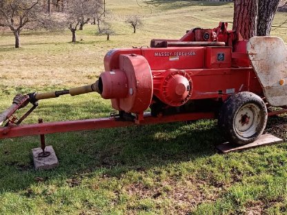 Heuballenpresse Massey-Ferguson