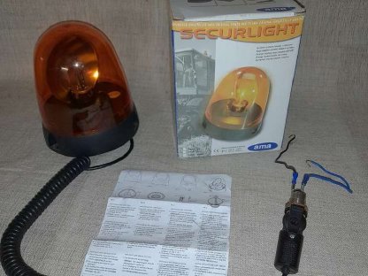 Bild 2:Drehleuchte 12V mit Magnetbefestigung